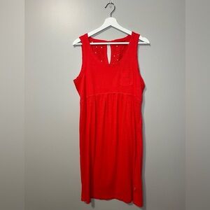 Woolrich Lake Forks Sleeveless Cotton Dress